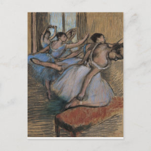 Edgar Degas   Tanzklasse II Postkarte