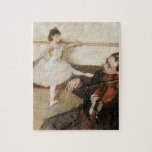 Edgar Degas. Tanzunterricht. Vintager Impressionis<br><div class="desc">Edgar Degas "The dance stunden" Puzzle. Vintage Impressionismus-Kunst.</div>