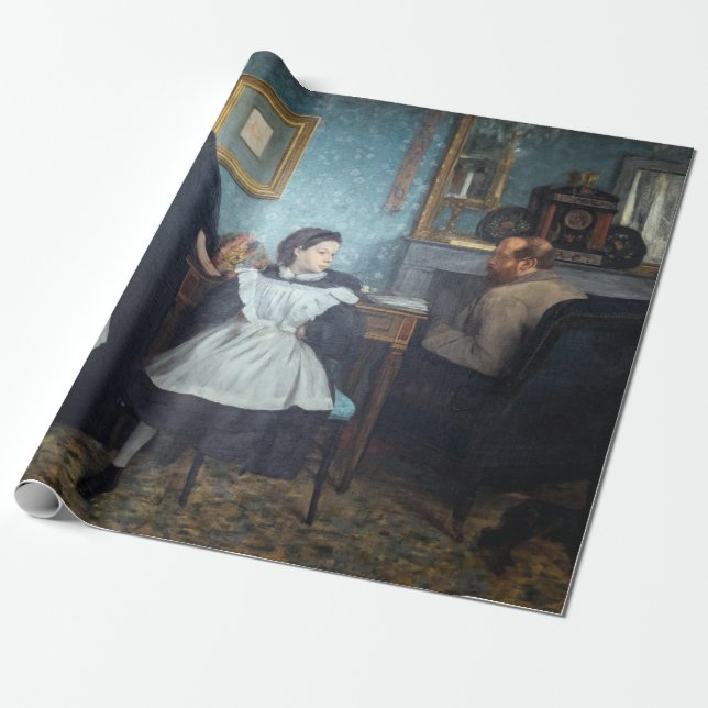 Edgar Degas - The Bellelli Family Geschenkpapier (Ungerollt)