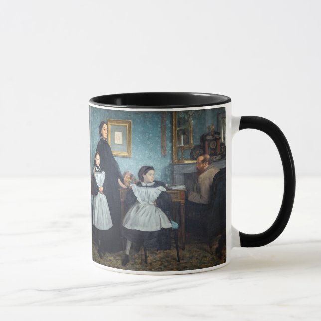 Edgar Degas - The Bellelli Family Tasse (Rechts)