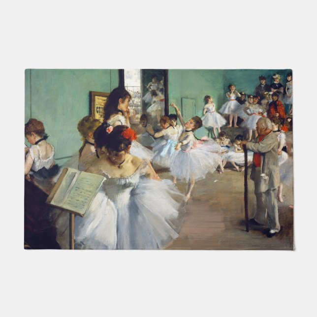 Edgar Degas - The Dance Class Fußmatte (Vorderseite)