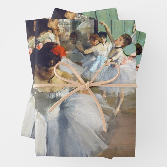 Edgar Degas - The Dance Class Geschenkpapier Set (Beispiel)