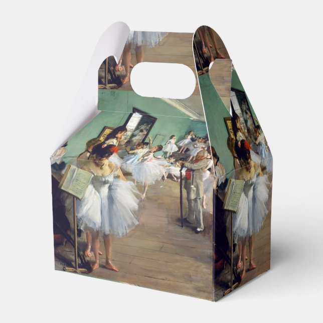 Edgar Degas - The Dance Class Geschenkschachtel (Rückseite)