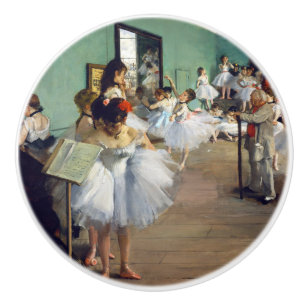 Edgar Degas - The Dance Class Keramikknauf