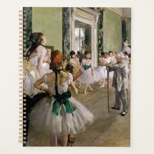 Edgar Degas - The Dance Class Planer (Vorderseite)