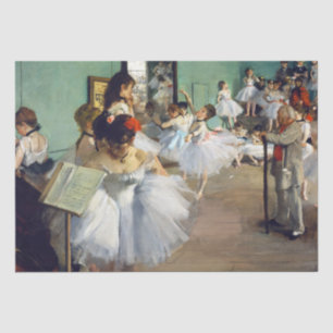 Edgar Degas - The Dance Class Seidenpapier
