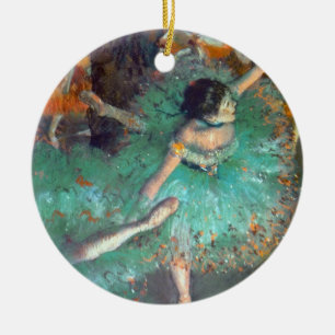 Edgar Degas - The Green Dancers - Ballet Dance Keramikornament