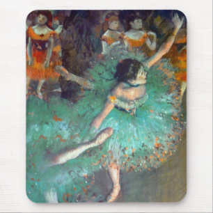 Edgar Degas - The Green Dancers - Ballet Dance Mousepad