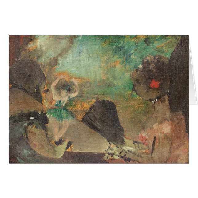 Edgar Degas | The Loge, c.1883 (Vorderseite (Horizontal))