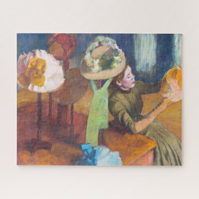 Edgar Degas - The Millinery Shop (Horizontal)