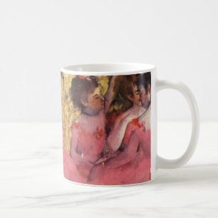 Edgar Degas The Pink Dancers Tasse