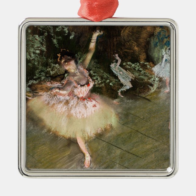 Edgar Degas - The Star 1878 Ornament Aus Metall (Vorne)