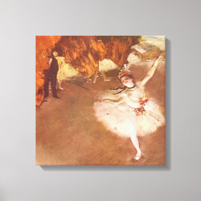 Edgar Degas The Star Leinwanddruck (Vorderseite)