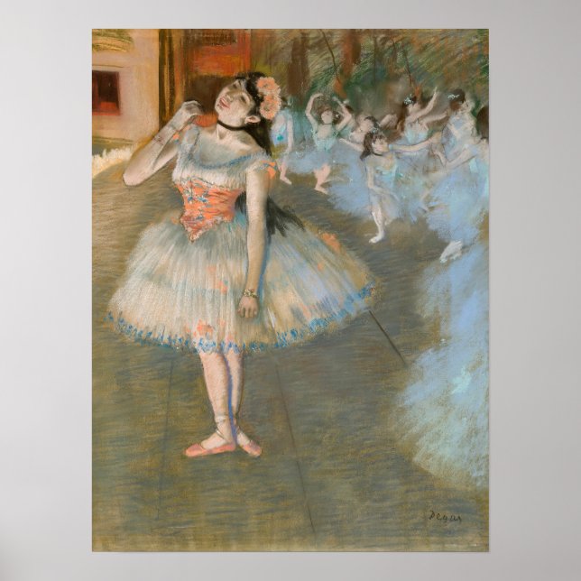 Edgar Degas - The Star Poster (Vorne)