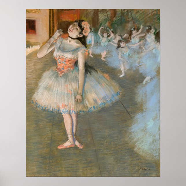 Edgar Degas - The Star Poster (Vorne)