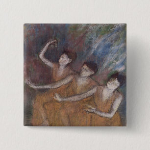 Edgar Degas   Trois Danseuses Button