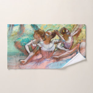Edgar Degas - Vier Ballerinas auf der Bühne Handtuch