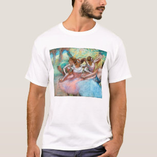Edgar Degas - Vier Ballerinas auf der Bühne T-Shirt