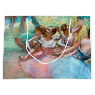 Edgar Degas - Vier Balletttänzerinnen auf der Bühn Große Geschenktüte