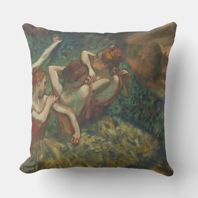 Edgar Degas | vier Jahreszeiten im einem Kopf, Kissen (Vorderseite)