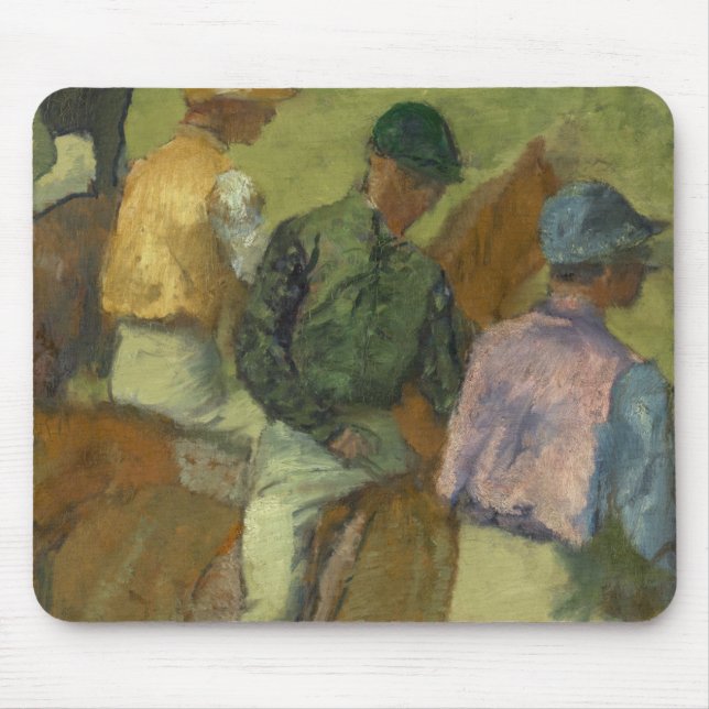Edgar Degas | vier Jockeys Mousepad (Vorne)