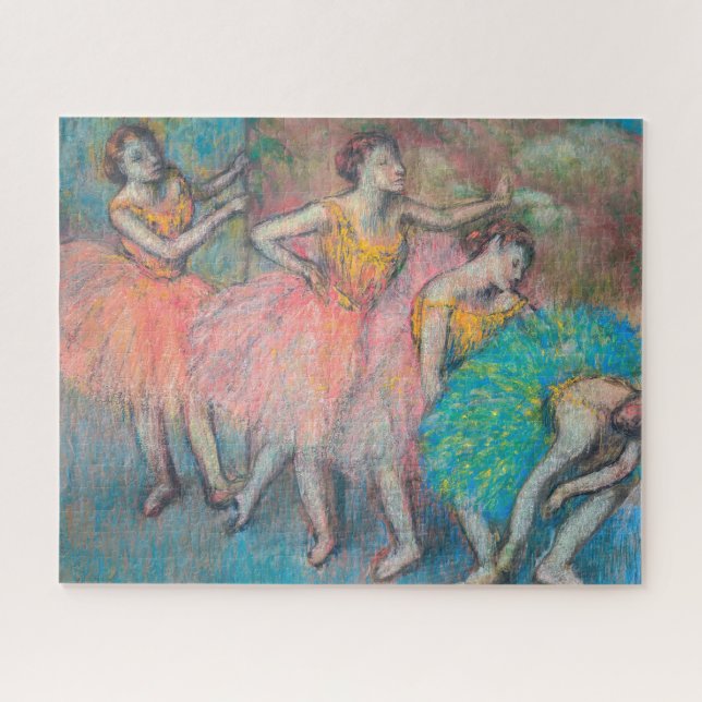 Edgar Degas - Vier Tänzer (Horizontal)