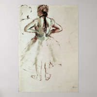 Edgar Degas | Von hinten angesehener Tänzer