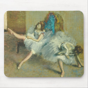 Edgar Degas vor dem Ballett, 1890-1892 Mousepad