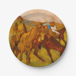 Edgar Degas Vor dem Rennen Pappteller