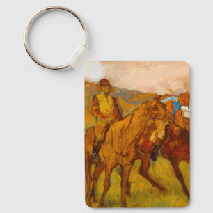 Edgar Degas Vor dem Rennen Schlüsselanhänger