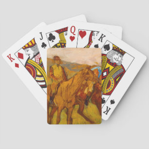 Edgar Degas Vor dem Rennen Spielkarten