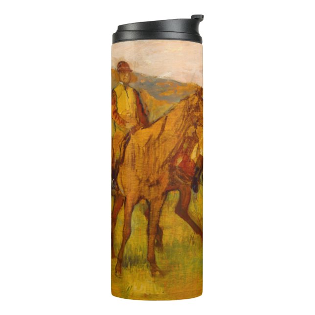 Edgar Degas Vor dem Rennen Thermosbecher (Nach links gedreht)