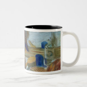 Edgar Degas   vor dem Spiegel, 1889 Zweifarbige Tasse