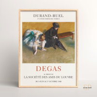 Edgar Degas Wartete Impressionist Art Print