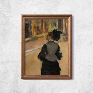 Edgar Degas Woman Impressionismus Art Poster