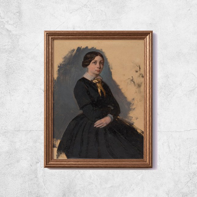 Edgar Degas Young Woman Impressionismus Art Poster (Edgar Degas Young Woman Impressionism Art Poster
)