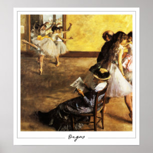 Edgar Degas Zedign affiche d'art #152-2