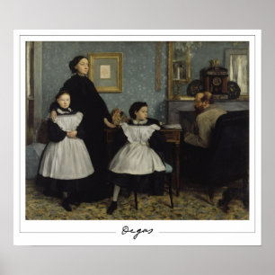 Edgar Degas Zedign Affiche d'art #33