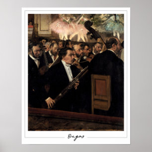 Edgar Degas Zedign Art Poster #12