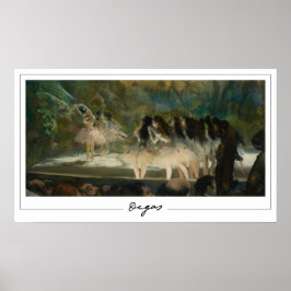 Edgar Degas Zedign Art Poster #21-2
