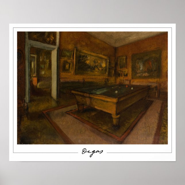 Edgar Degas Zedign Art Poster #24-2 (Vorne)