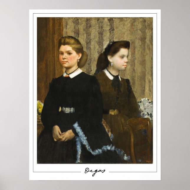 Edgar Degas Zedign Art Poster #25-2 (Vorne)