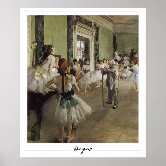 Edgar Degas Zedign Art Poster #27 (Vorne)