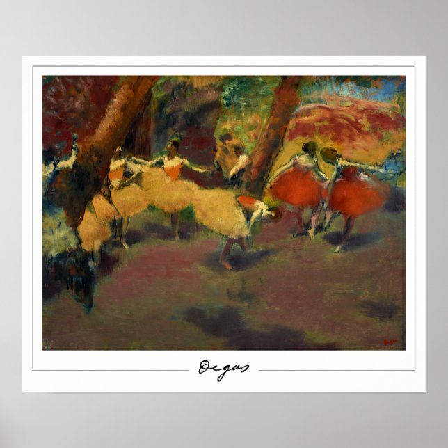 Edgar Degas Zedign Art Poster #28-2 (Vorne)