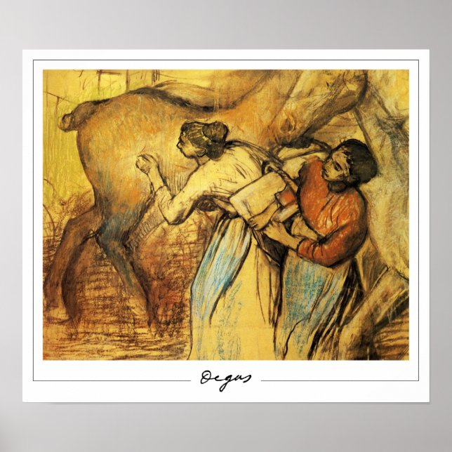 Edgar Degas Zedign Art Poster #341-2 (Vorne)