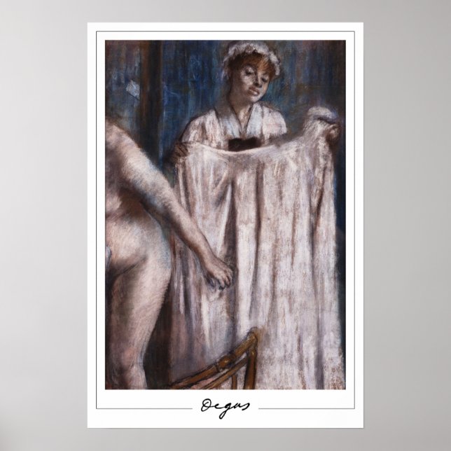 Edgar Degas Zedign Art Poster #3-2 (Vorne)