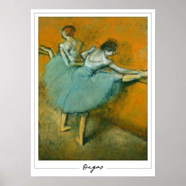 Edgar Degas Zedign Art Poster #4-2 (Vorne)
