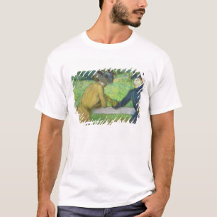 Edgar Degas zwei Frauen, die auf einem Tor sich T-Shirt