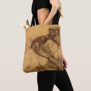 Edgar Degas zwei Tänzer Tasche