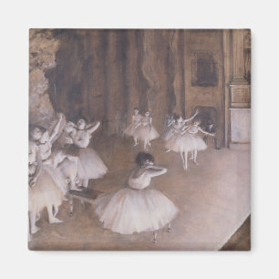 Edgar entgasen   Ballett-Probe auf der Bühne, 187 Magnet